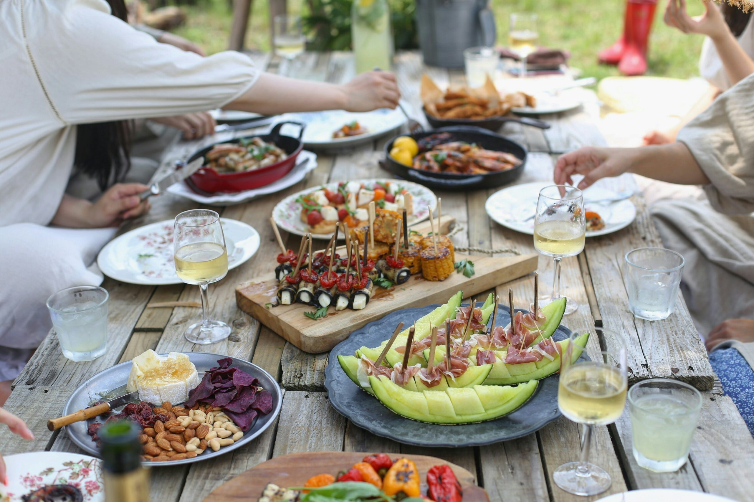 dinner with friends
