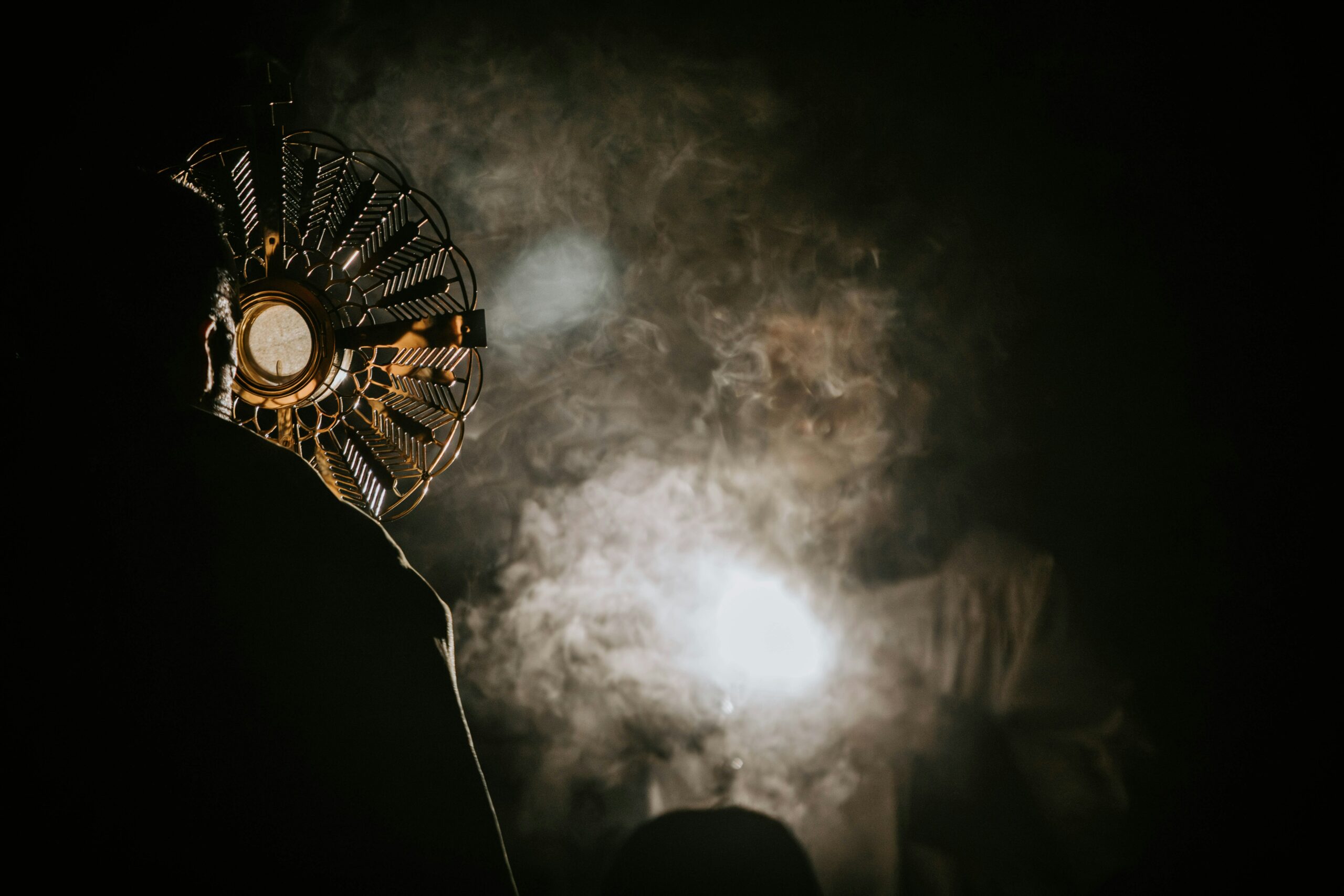 Monstrance in procession