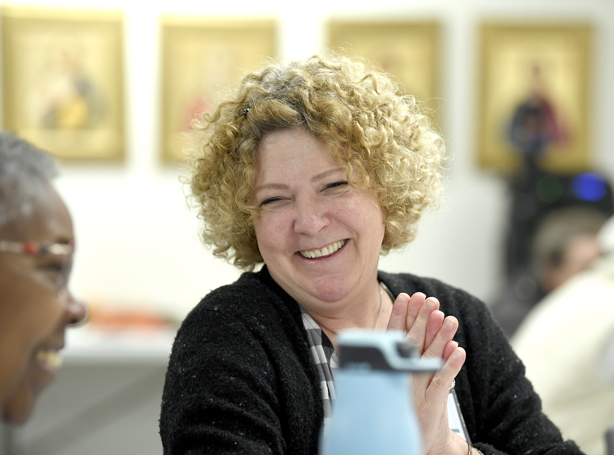 smiling woman